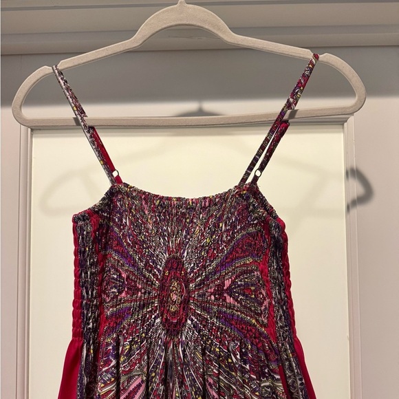 Boho India Boutique Tie Dye Print Maxi Dress One Size - Picture 3 of 12